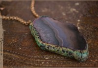 Amulet necklace Earth - Terra