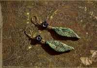 Leaves earrings