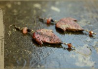 Autumn Leaves earrings