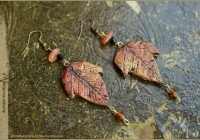 Autumn Leaves earrings