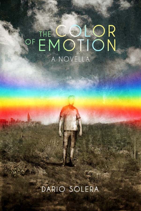 Cover illustration for "The Color of Emotion", 2015, sci-fi book written by Dario Solera. Illustration and design © Vocisconnesse (J.A.) and Tryfar (L.M.)